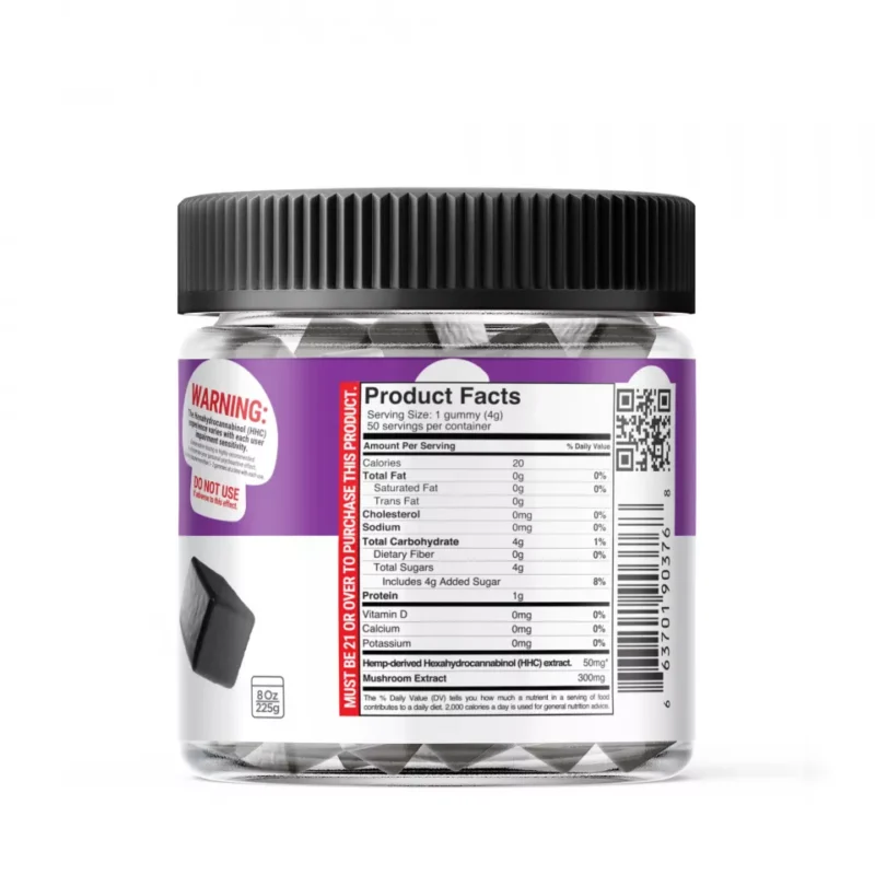 Shrooms HHC THC Gummies - 2500MG - Image 3